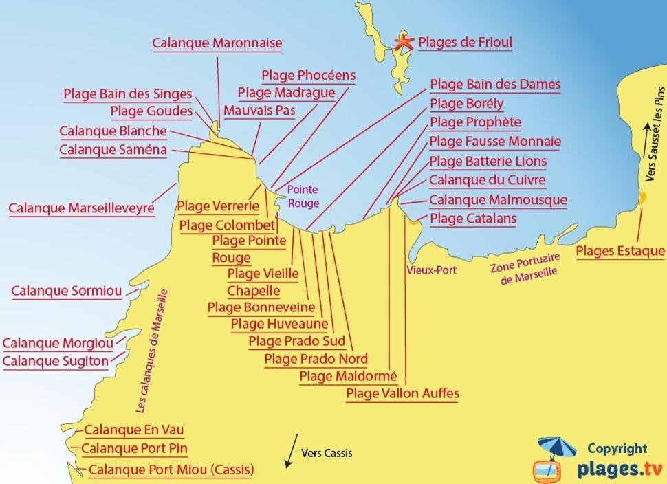 T2 Marseille Plage Zewnętrze zdjęcie
