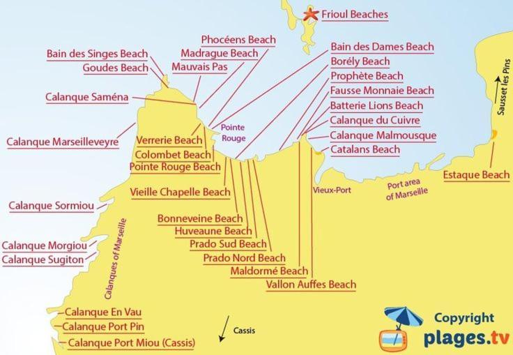 T2 Marseille Plage Zewnętrze zdjęcie